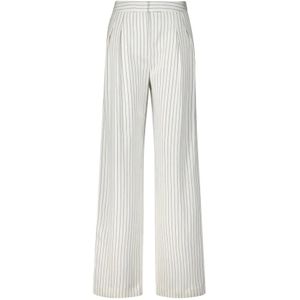 Loulou Studio, Dames, Broeken, Wit, Maat: M