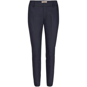 MOS Mosh, Dames, Broeken, Blauw, Maat: 2XS Katoen,