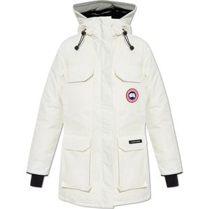 Canada Goose, Dames, Jassen, Wit, Maat: L Katoen,