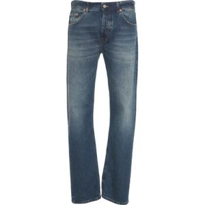 Dondup, Heren, Jeans, Blauw, Maat: W38 Denim,