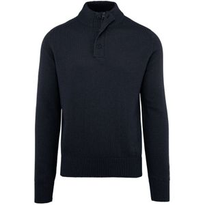 BomBoogie, Heren, Truien, Blauw, Maat: L Wol,