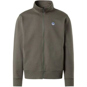 North Sails, Heren, Sweatshirts & Hoodies, Grijs, Maat: S Katoen,