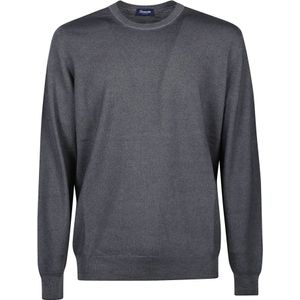 Drumohr, Heren, Truien, Grijs, Maat: 3XL