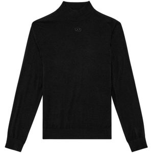 Diesel, Heren, Truien, Zwart, Maat: S