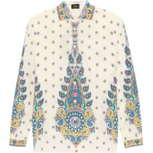 Etro, Dames, Blouses & Shirts, Veelkleurig, Maat: M Zijde,