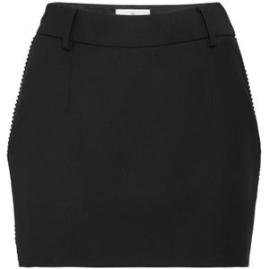 Philipp Plein, Dames, Rokken, Zwart, Maat: 2XL Wol,