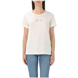 Liu Jo - T-shirt - Wit - Katoen