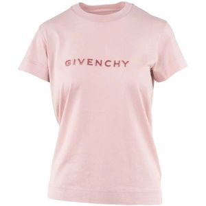 Givenchy, Dames, Tops, Roze, Maat: M