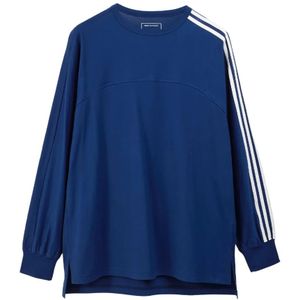Adidas, Heren, Tops, Blauw, Maat: XL Katoen,