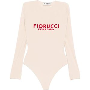 Fiorucci, Dames, Tops, Beige, Maat: XS