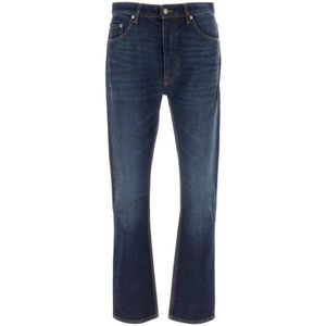 Palm Angels, Heren, Jeans, Blauw, Maat: W30 Katoen,