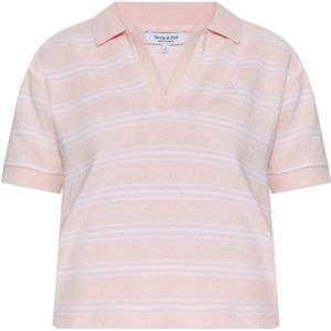 Sporty & Rich, Dames, Tops, Roze, Maat: XS Katoen,