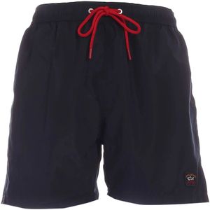 Paul & Shark, Heren, Badkleding, Blauw, Maat: S Poliester,