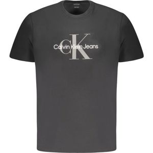 Calvin Klein, Heren, Tops, Zwart, Maat: XL Katoen,