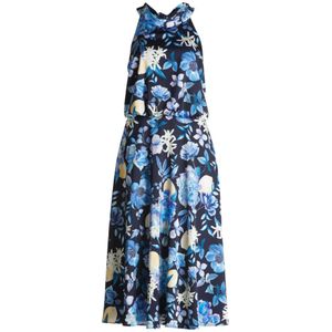 Vera Mont - Cocktailjurk - Blauw - Satijn - Dames