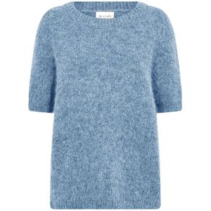 Sand, Dames, Truien, Blauw, Maat: S Nylon,