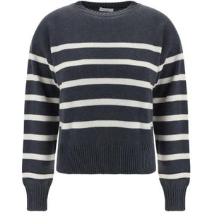 Brunello Cucinelli, Dames, Truien, Veelkleurig, Maat: M Kasjmier,