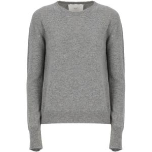 Vanisé, Dames, Truien, Grijs, Maat: XS Kasjmier,