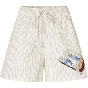 Stine Goya, Dames, Korte broeken, Wit, Maat: M