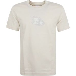 Burberry, Heren, Tops, Beige, Maat: M