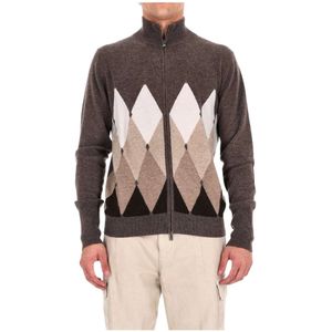 Ballantyne, Heren, Truien, Veelkleurig, Maat: 2XL Kasjmier,