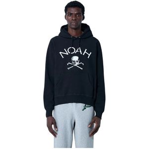 Noah, Heren, Sweatshirts & Hoodies, Zwart, Maat: S Katoen,