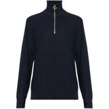 Paul & Shark - Zip-Neck Sweater - Blauw - Heren - Wol