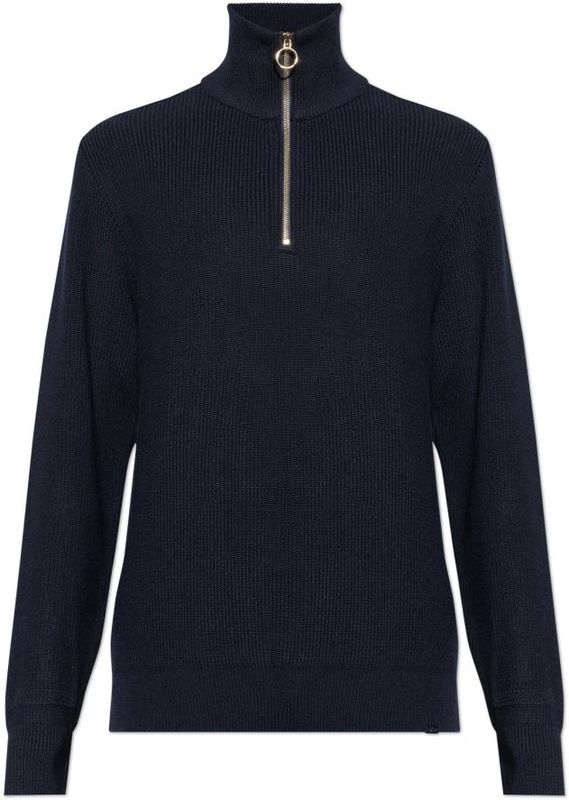 Paul & Shark - Zip-Neck Sweater - Blauw - Heren - Wol