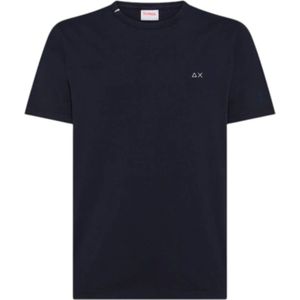 Sun68, Heren, Tops, Blauw, Maat: S Jersey,