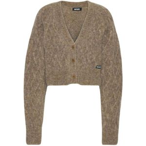 Rotate Birger Christensen, Dames, Truien, Beige, Maat: M Mohair,