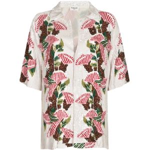 P.a.r.o.s.h., Dames, Blouses & Shirts, Veelkleurig, Maat: S