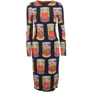 Dolce & Gabbana, Dames, Jurken, Veelkleurig, Maat: M
