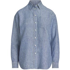 Ralph Lauren, Dames, Blouses & Shirts, Blauw, Maat: XL
