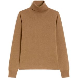 Max Mara Studio, Dames, Truien, Bruin, Maat: XS Wol,
