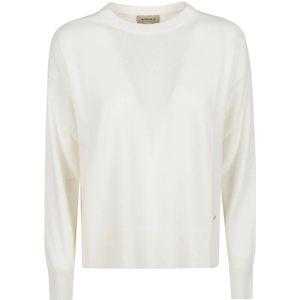 Woolrich, Dames, Truien, Wit, Maat: XS