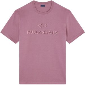 Paul & Shark, Heren, Tops, Rood, Maat: M Katoen,