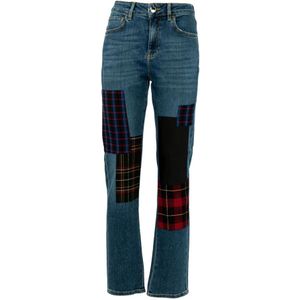 Pinko, Dames, Jeans, Blauw, Maat: W30 Katoen,
