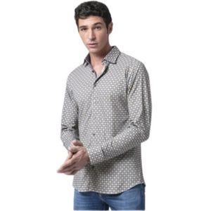 Desoto, Heren, Overhemden, Blauw, Maat: L Katoen,