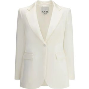 Sa Su Phi, Dames, Jassen, Wit, Maat: L Zijde,