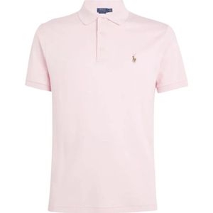 Polo Ralph Lauren, Heren, Tops, Roze, Maat: S Katoen,