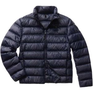 Blauer, Heren, Jassen, Blauw, Maat: 2XL Leer,