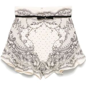 Zimmermann, Dames, Korte broeken, Wit, Maat: M