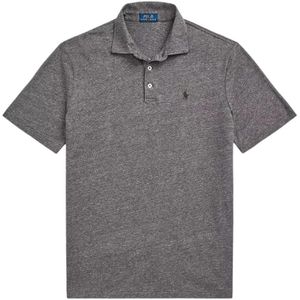 Ralph Lauren - Classic Fit - Poloshirt - Grijs - Katoen - Linnen