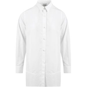 Aspesi, Dames, Blouses & Shirts, Wit, Maat: 2XS