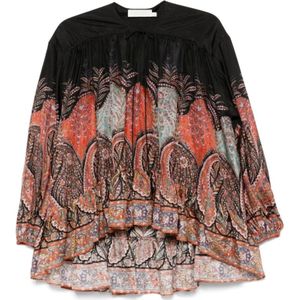Zimmermann, Dames, Blouses & Shirts, Veelkleurig, Maat: M Zijde,