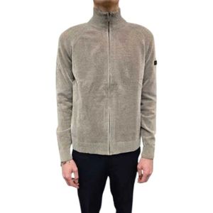 Rrd, Heren, Sweatshirts & Hoodies, Grijs, Maat: 2XL Leer,