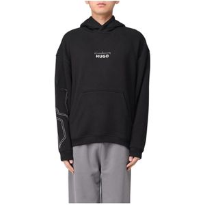 HUGO - Doad - Sweatshirt - Oversized Pasvorm - Franse Katoenrijke Badstof