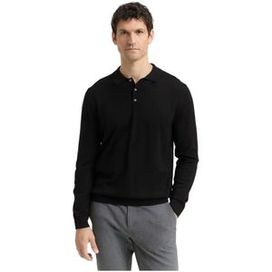 Tom Tailor, Heren, Truien, Zwart, Maat: XL Wol,