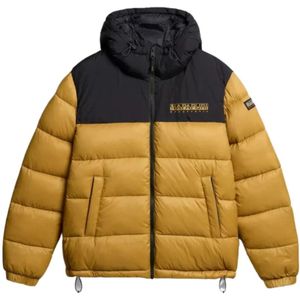 Napapijri, Heren, Jassen, Veelkleurig, Maat: XL Polyamide,