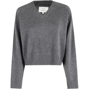 Loulou Studio, Dames, Truien, Grijs, Maat: XS